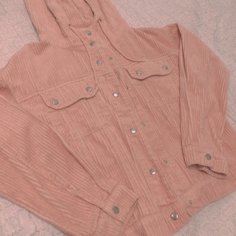 Forever 21 Pink Denim Jacket